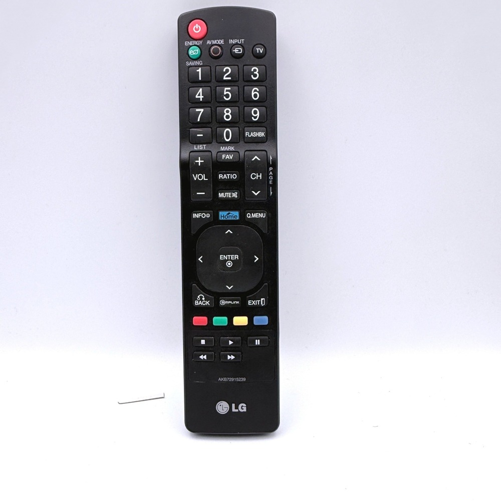 LG TV Remote Control AKB72915239 Black OEM Replacement